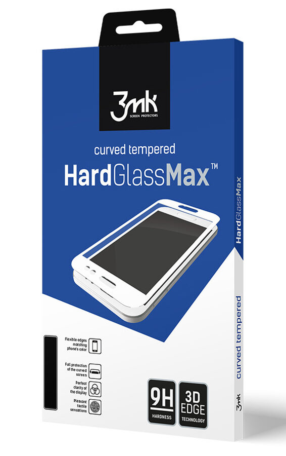 LCD apsauginis stikliukas 3MK Hard Glass Max Finger Print Samsung Note 20 Ultra juodas