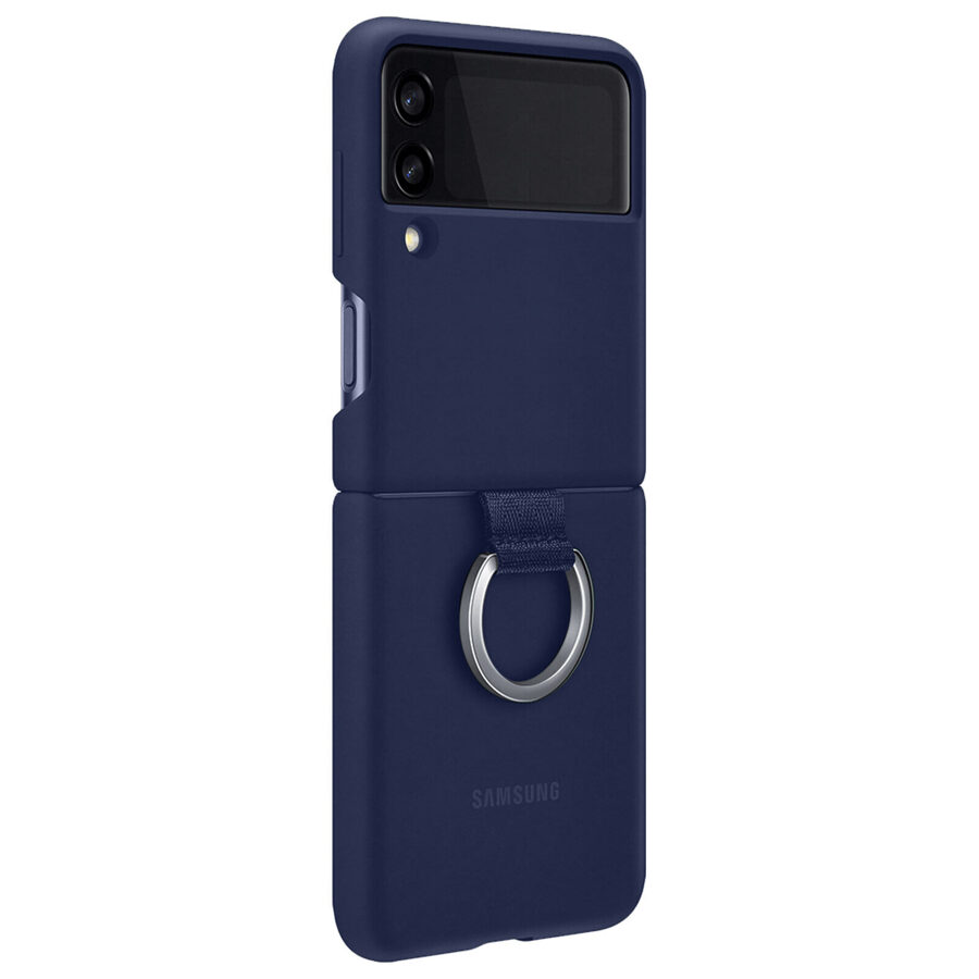 Originali silikoninė nugarėlė su žiedu Samsung Galaxy Z Flip3