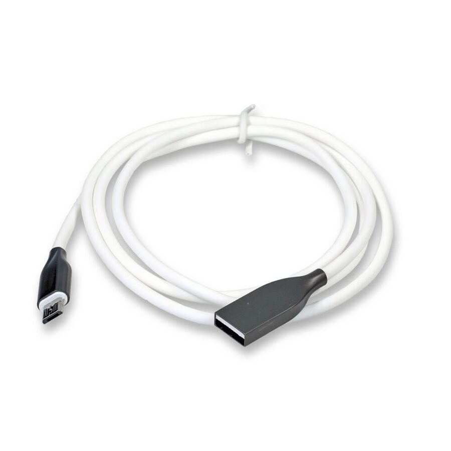 Silikoninis kabelis USB-Micro USB 