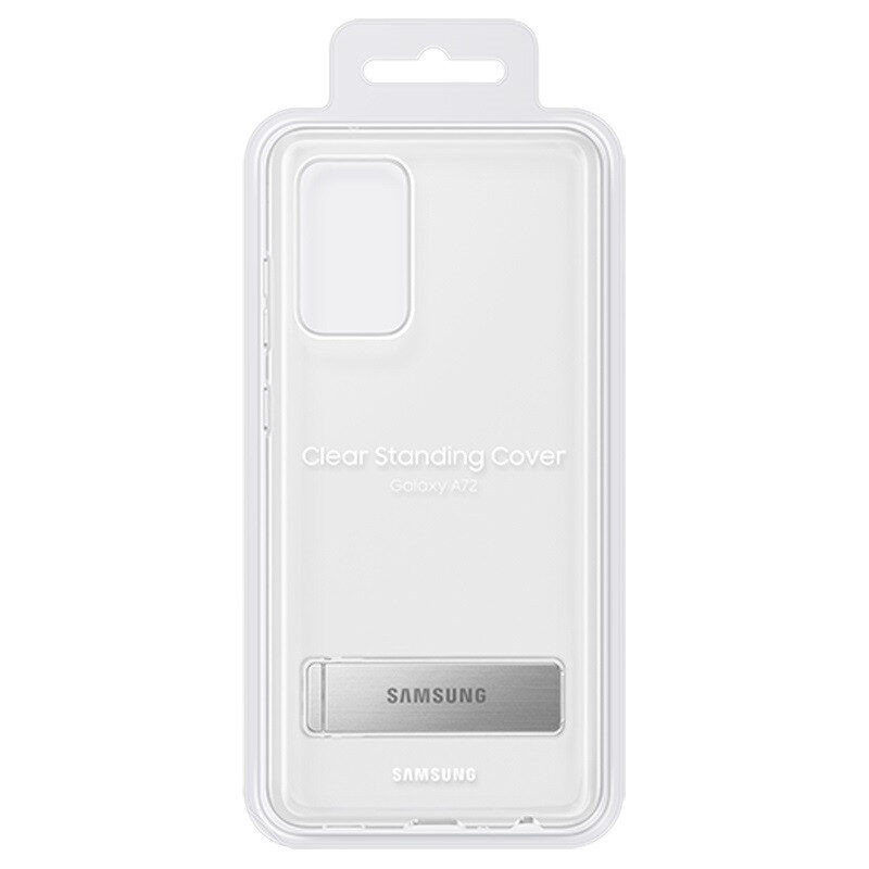 Originali nugarėlė Samsung Galaxy A72 Clear Sanding Cover Transparent