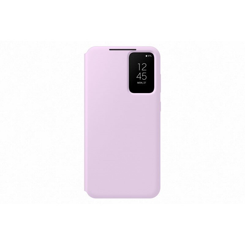Originalus dėklas Samsung Galaxy S23 Plus Smart View Wallet Case Lilac