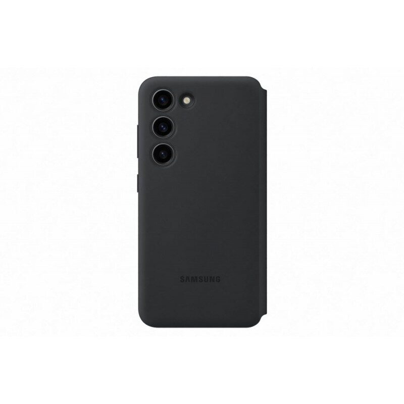 Originalus dėklas Samsung Galaxy S23 Smart View Wallet Case Black