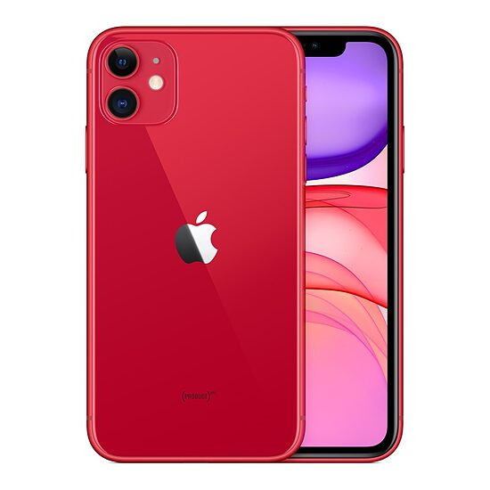 Atnaujintas iPhone 11 128 GB, raudonas