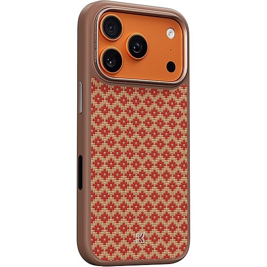 Nugarėlė iPhone 17 Pro Max / 18 Pro Max Benks Magnetic Armor Pro Armor Grid Kevlar Case Metal Frame 600D Morkinė