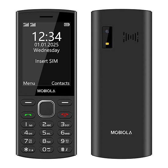 Mobiola MB4280 4G, juodas