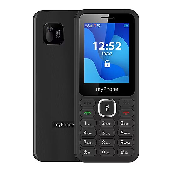 myPhone 6320, juodas