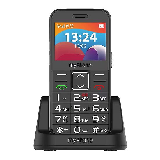 myPhone Halo 3 LTE, juodas