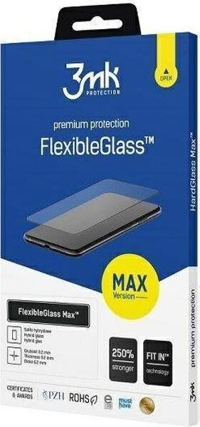 LCD apsauginė plėvelė 3MK Flexible Glass Max Xiaomi Mi 11 Lite 4G/5G juoda
