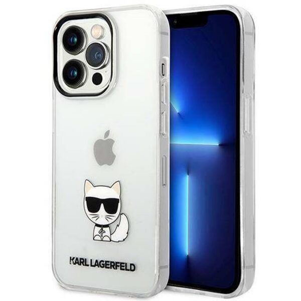 Dėklas IPHONE 14 PRO MAX Karl Lagerfeld Hardcase Choupette Body (KLHCP14XCTTR)