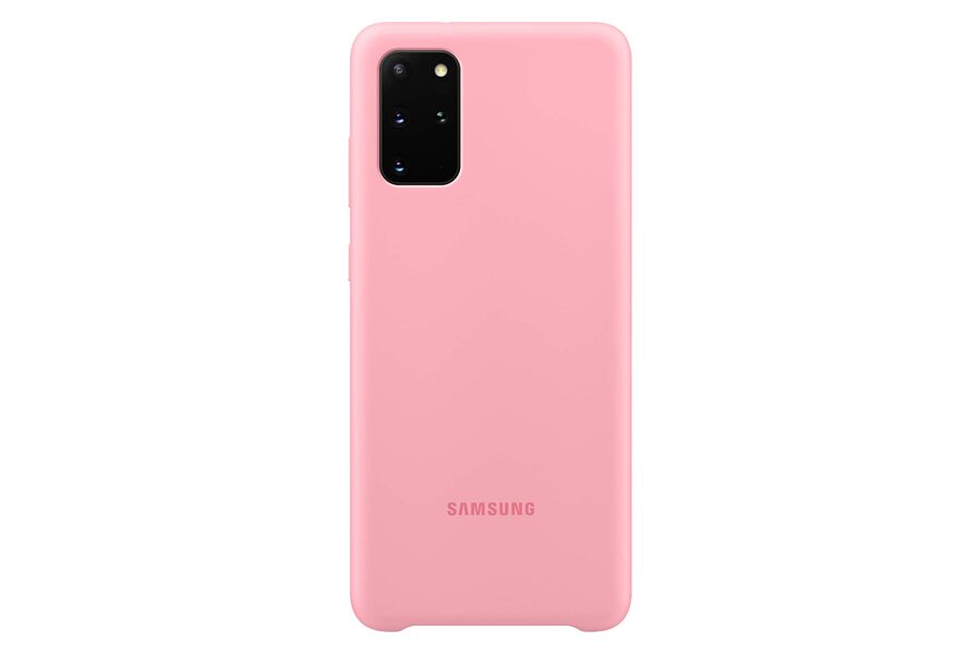 Originali nugarėlė Samsung Galaxy S20+ Silicone Cover Rožinė