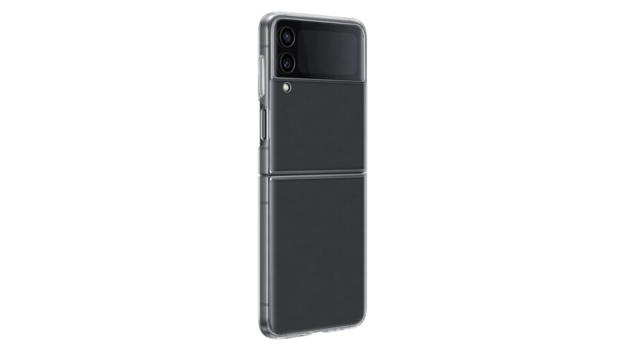 Originalus permatomas dėklas Samsung Galaxy Flip4 Clear Slim Cover Transparent