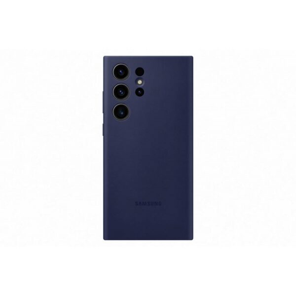 Originali nugarėlė Samsung Galaxy S23 Ultra Silicone Cover Tamsiai mėlyna